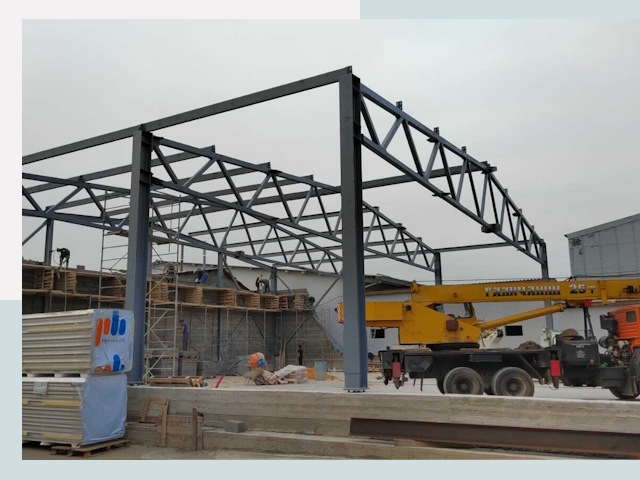 Строительство цехов в Великих Луках