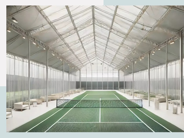 Строительство теннисных кортов в Великих Луках