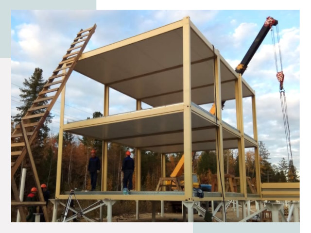 Строительство модульных здания Великие Луки