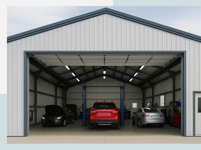 Ангары из сэндвич панелей от 620 руб. в Великие Луки