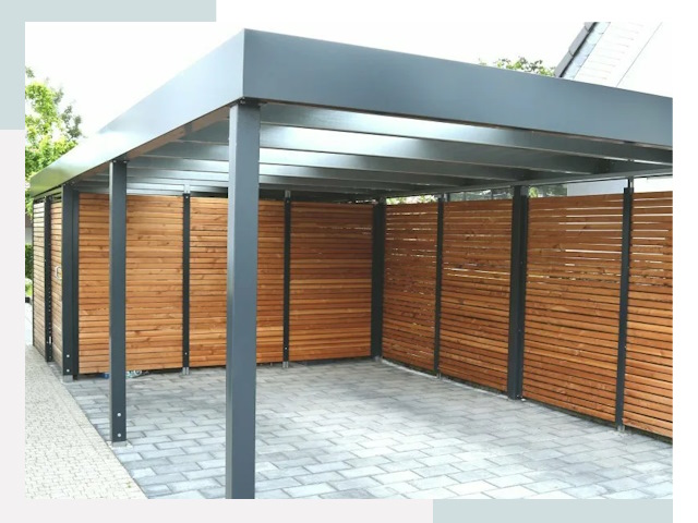 Навесы для парковки в Великих Луках