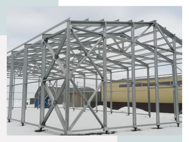 Каркасные ангары в Великих Луках