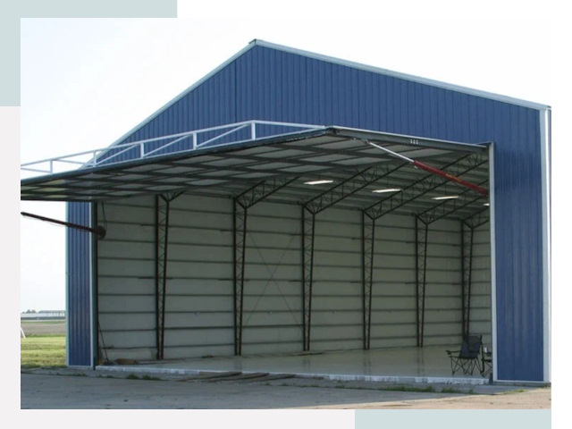 Прямо стенные ангары в Великих Луках