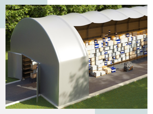 Тентовые ангары в Великих Луках