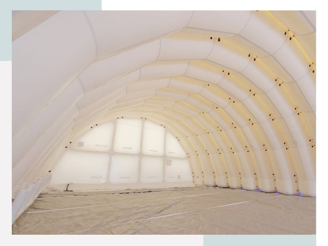 Пневмокаркасные ангары в Великих Луках