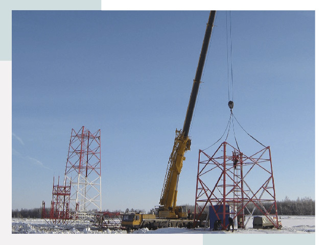 Монтаж вышек связи в Великих Луках