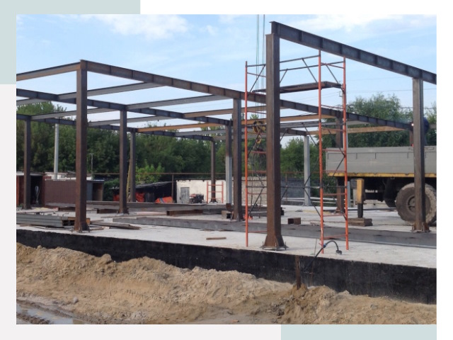 Фундамент для ангаров в Великих Луках