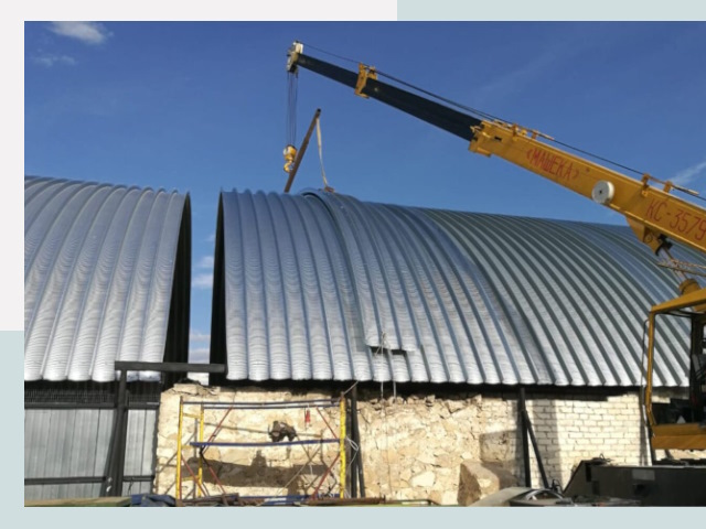 Реконструкция ангаров в Великих Луках от 620 руб.