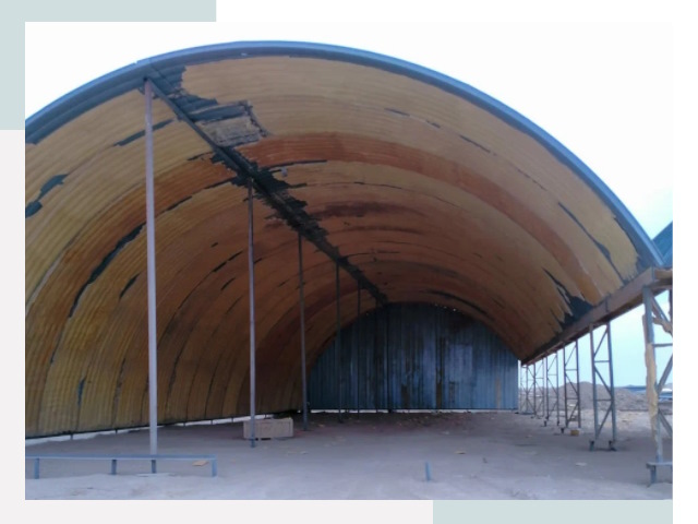 Реконструкция ангаров в Великих Луках