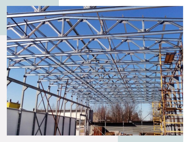 Металлокаркасы для складов в Великих Луках